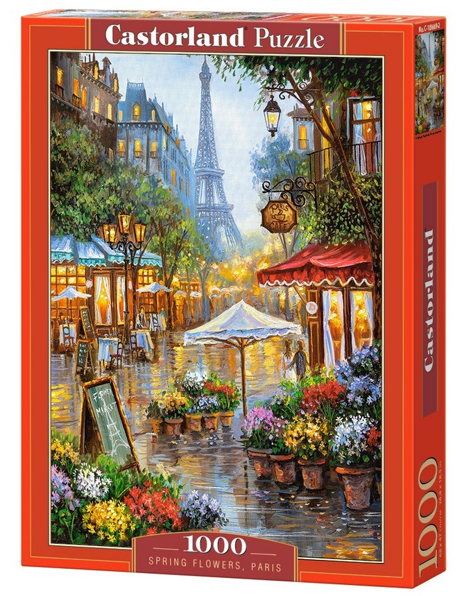 Puzzle 1000. Spring Flowers, Paris