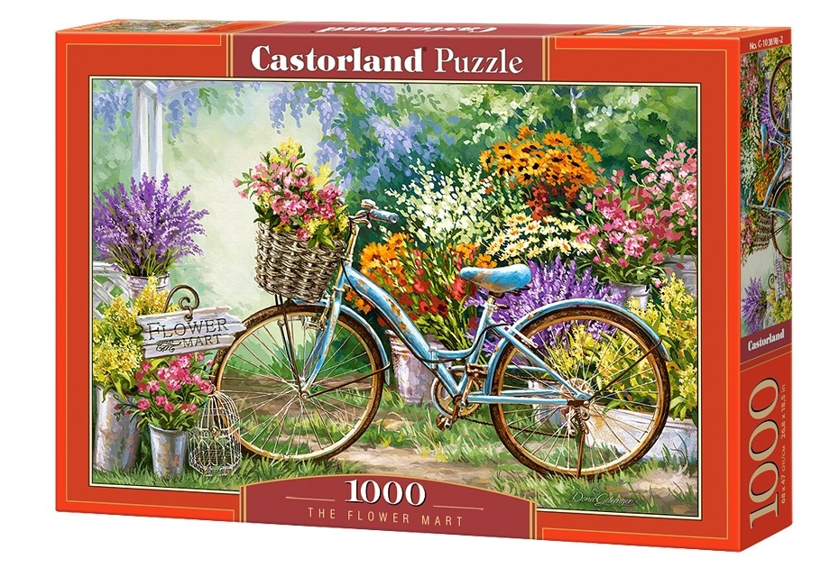 Puzzle 1000. The Flower Mart