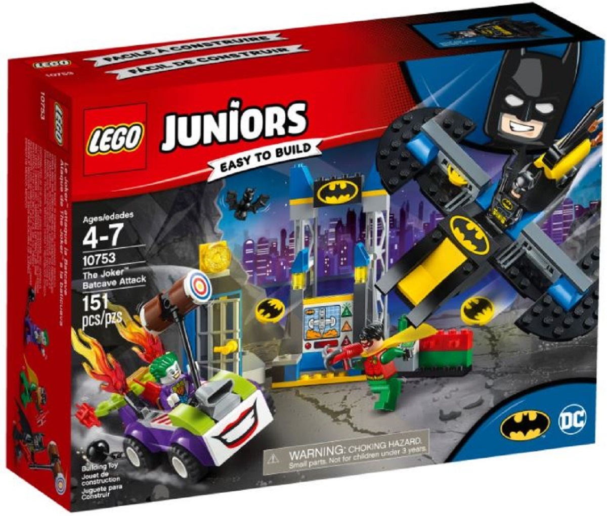 Lego Juniors. Atacul lui Joker in Batcave