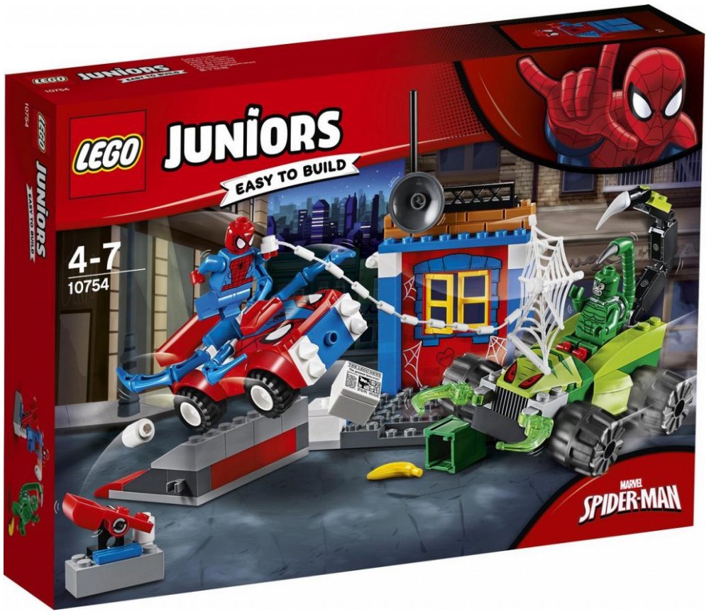 Lego Juniors. Confruntarea dintre Omul Paianjen si Scorpion