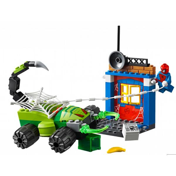 Lego Juniors. Confruntarea dintre Omul Paianjen si Scorpion