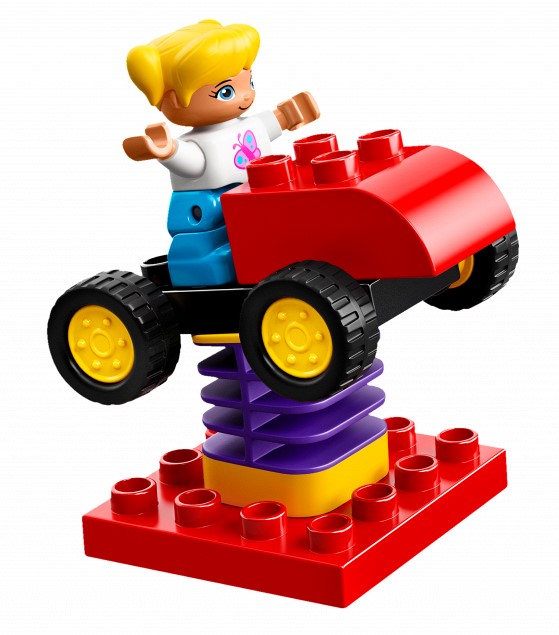 Lego Duplo. Cutie Mare de caramizi pentru terenul de joaca