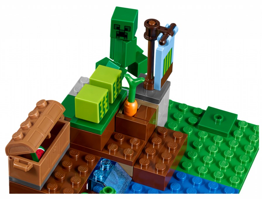 Lego Minecraft. Ferma de pepeni 