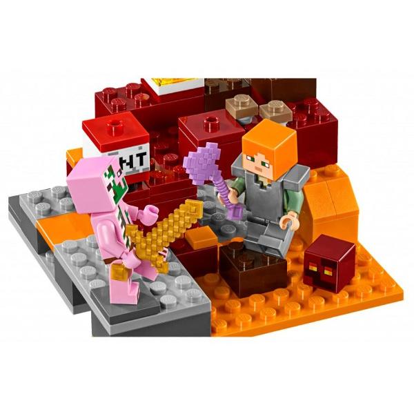 Lego Minecraft. Lupta Nether 