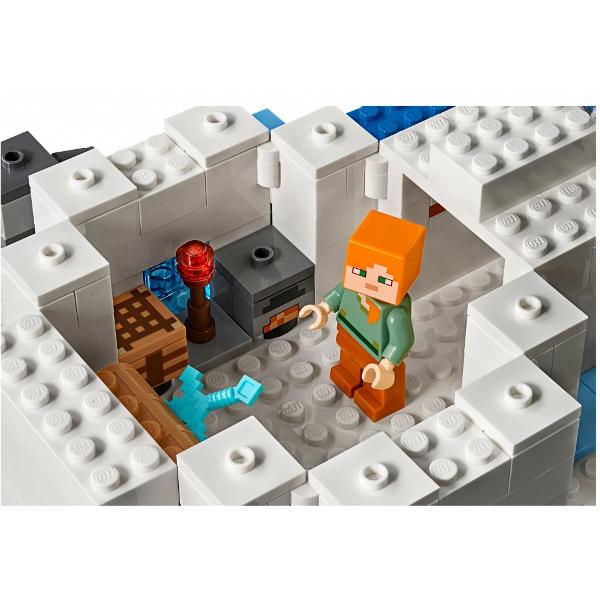 Lego Minecraft. Iglu polar