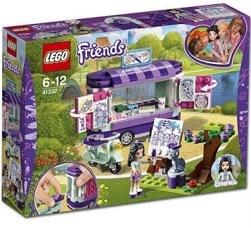 Lego Friends. Standul de arta al Emmei