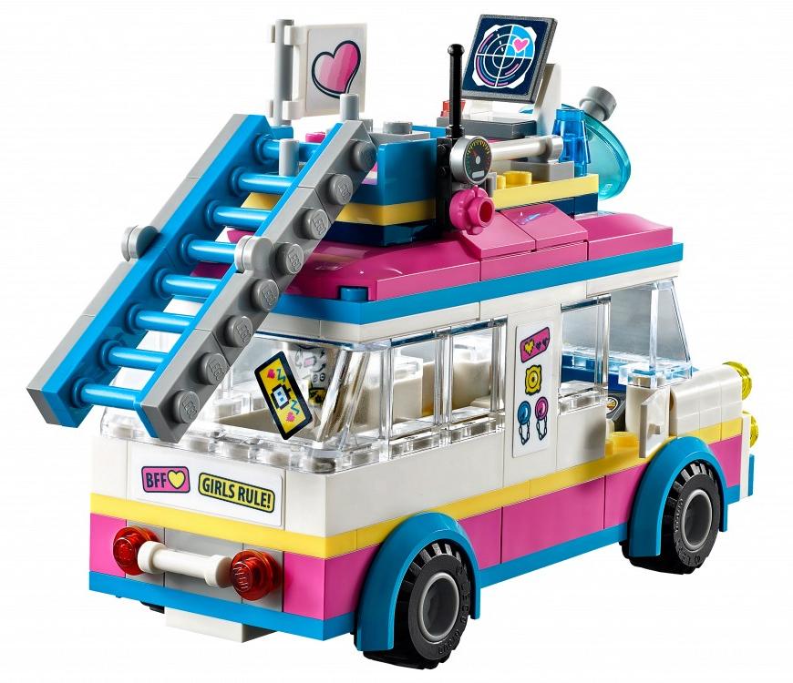 Lego Friends. Vehiculul de misiune al Olivei