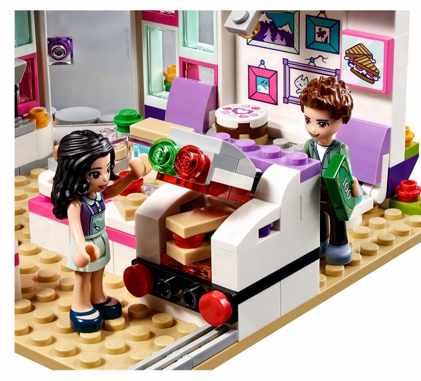 Lego Friends. Cafeneaua de arta a Emmei
