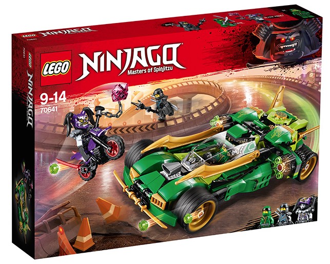Lego Ninjago. Vehiculul nocturn al lui Loyd