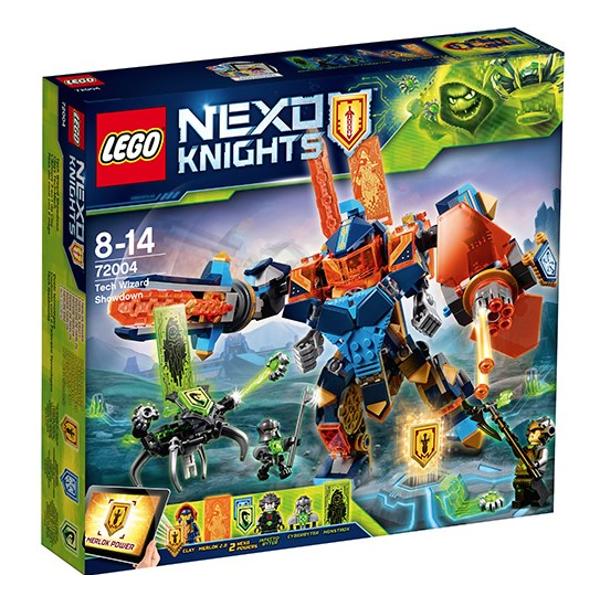 Lego Nexo Knights. Confruntarea cu vrajitorul robot