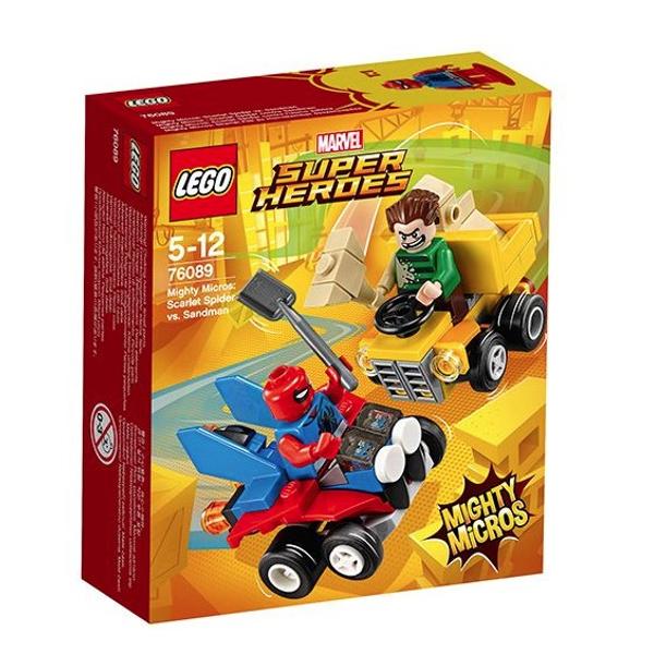 Lego Marvel Super Heroes. Scarlet Spider contra Sandman