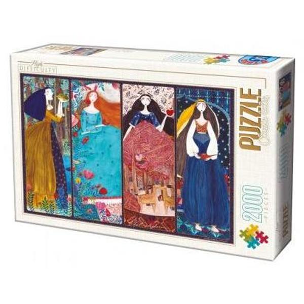 Puzzle 2000 Kurti Andrea - Classic tales