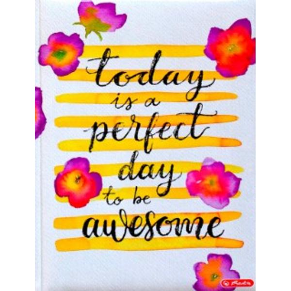 Agenda nedatata - Today is a perfect day to be awesome