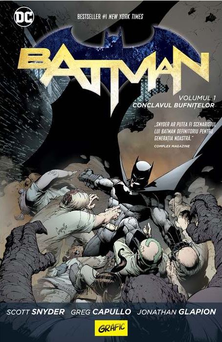 Batman Vol.1: Conclavul bufnitelor - Scott Snyder, Greg Capullo