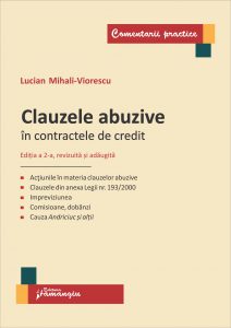 Clauzele abuzive in contractele de credit Ed.2 - Lucian Mihali-Viorescu