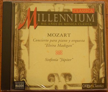 Cd Mozart - Concierto Para Piano Y Orquesta Elvira Madigan, Sinfonia Jupiter
