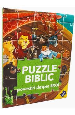 Poza produsului Puzzle biblic: Povestiri despre eroi