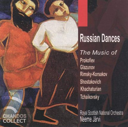 CD Russian dances - The music of Prokofiev, Glazunov, Rimsky-Korsakov, Shostakovich, Khachaturian, Tchaikovsky