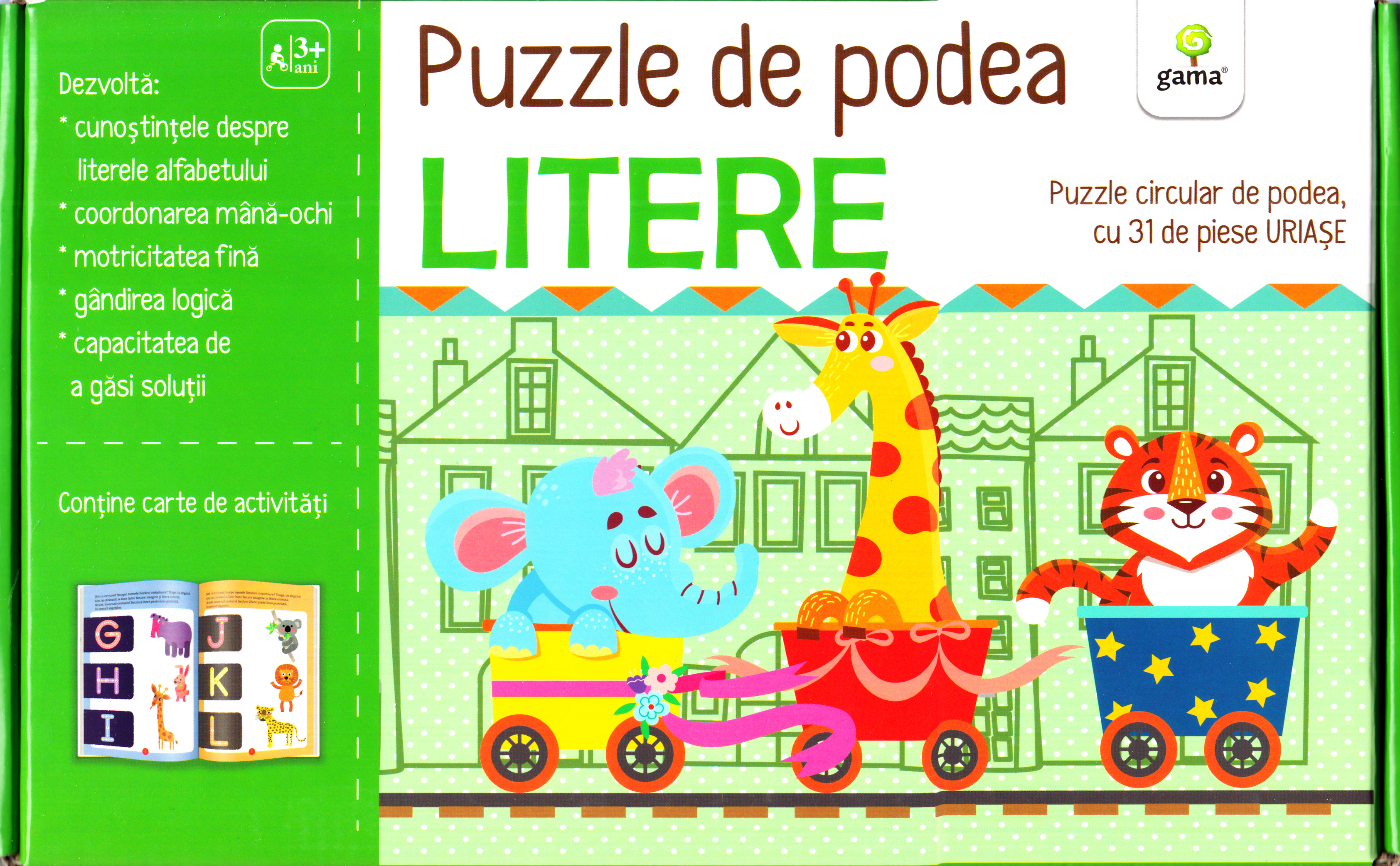 Puzzle de podea: Litere