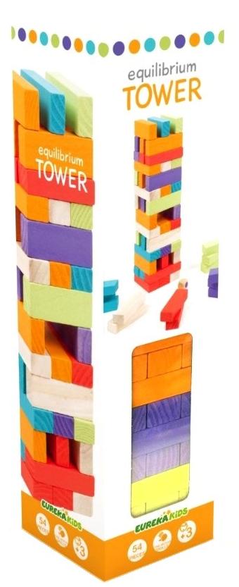 Equilibrium Tower. Turn colorat de echilibru