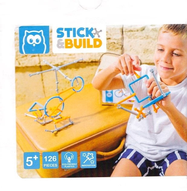 Stick and Build. Joc de constructie Click and Build