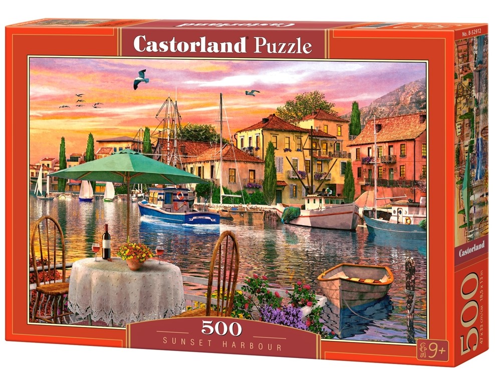 Puzzle 500. Sunset Harbour
