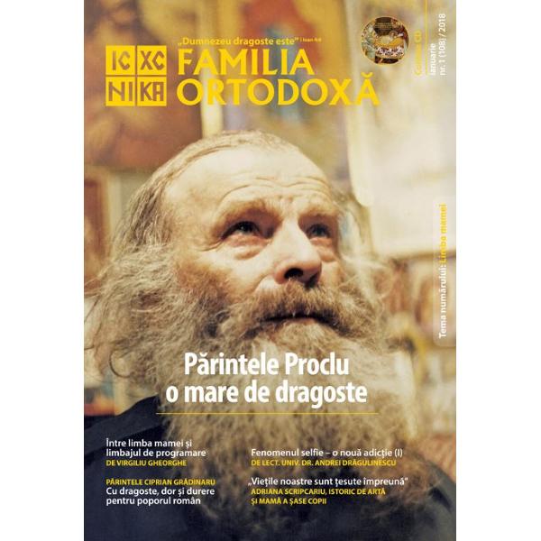 Familia ortodoxa Nr.1 (108) + CD Ianuarie 2018