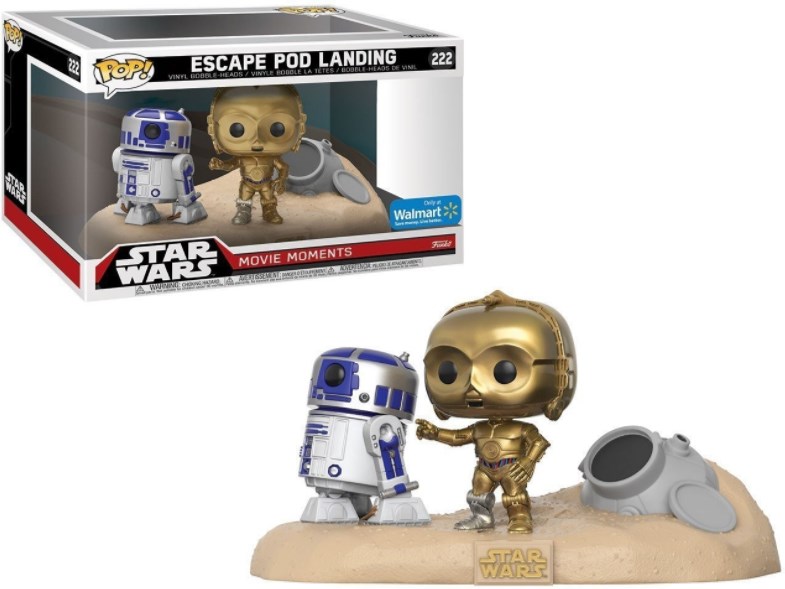Funko Pop! Star Wars, Movie moments - Escape Pod Landing - R2-D2, C-3PO