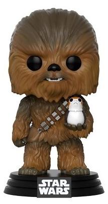 Funko Pop! Star Wars. Rebels: Rey, Chewbacca with Porg, BB-8 