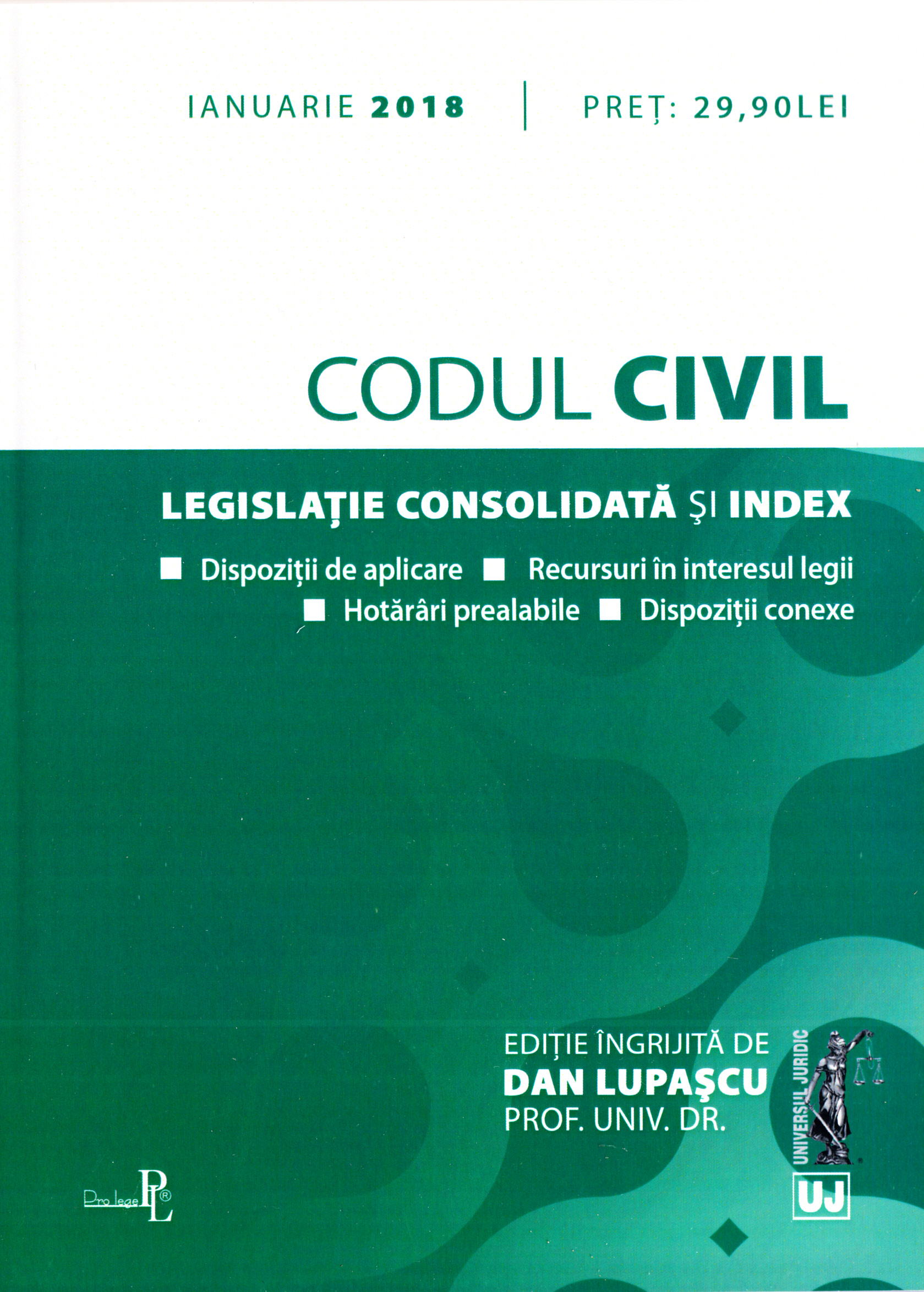 Codul civil Ianuarie 2018 - Dan Lupascu