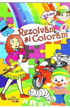 Poza produsului Rezolvam si coloram 3 ani+