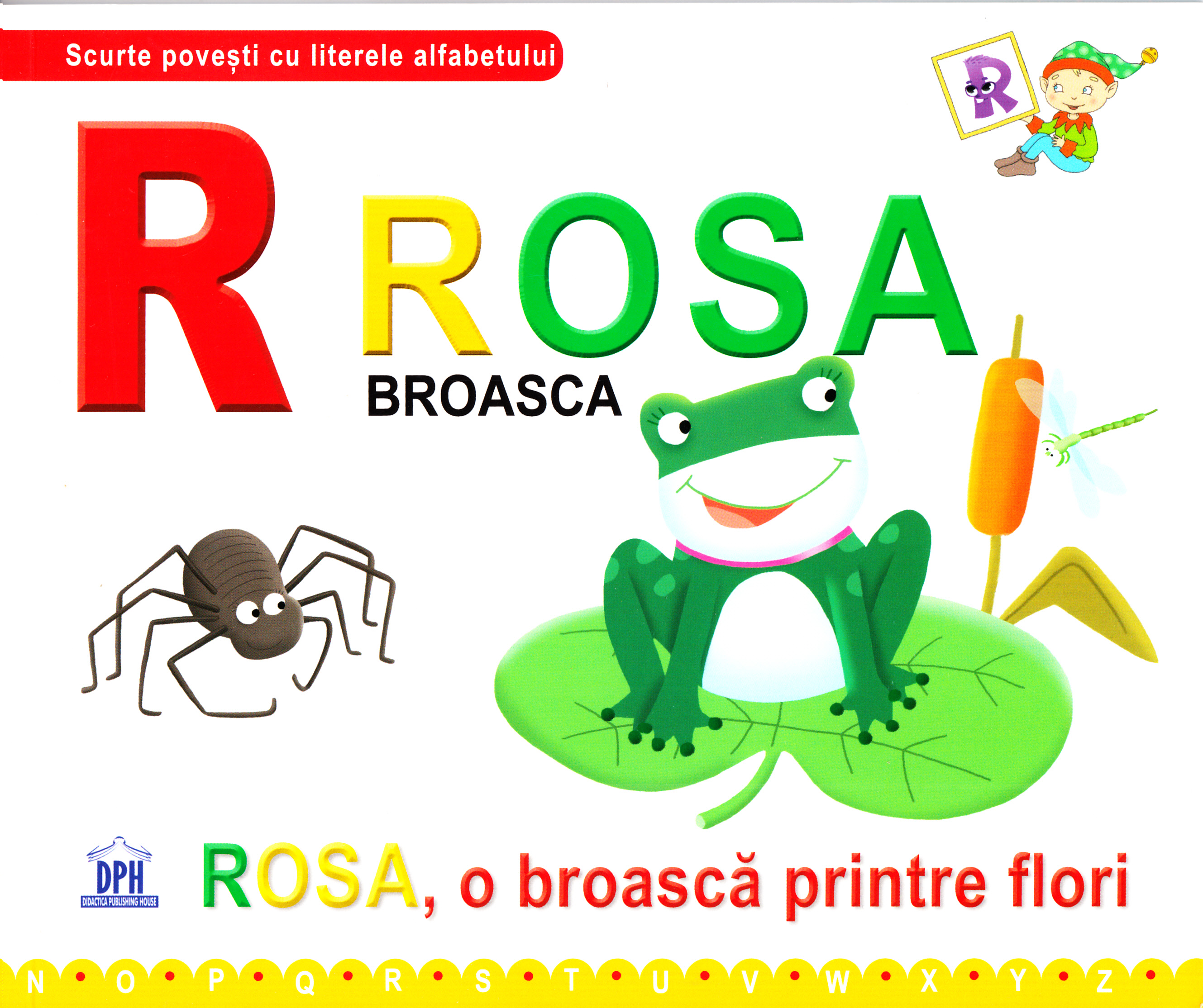  de la Rosa, Broasca - Rosa, o broasca printre flori (cartonat)