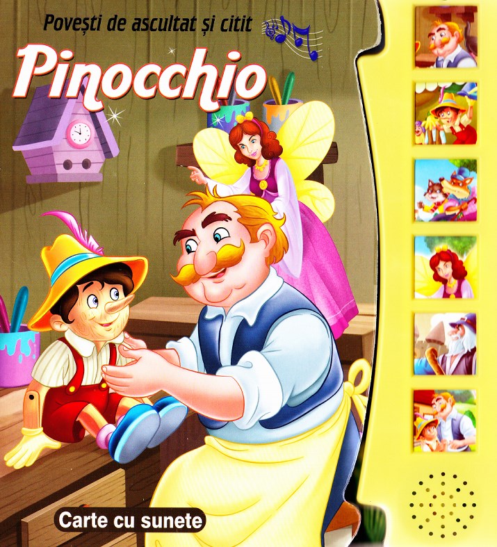 Povesti de ascultat si citit - Pinocchio