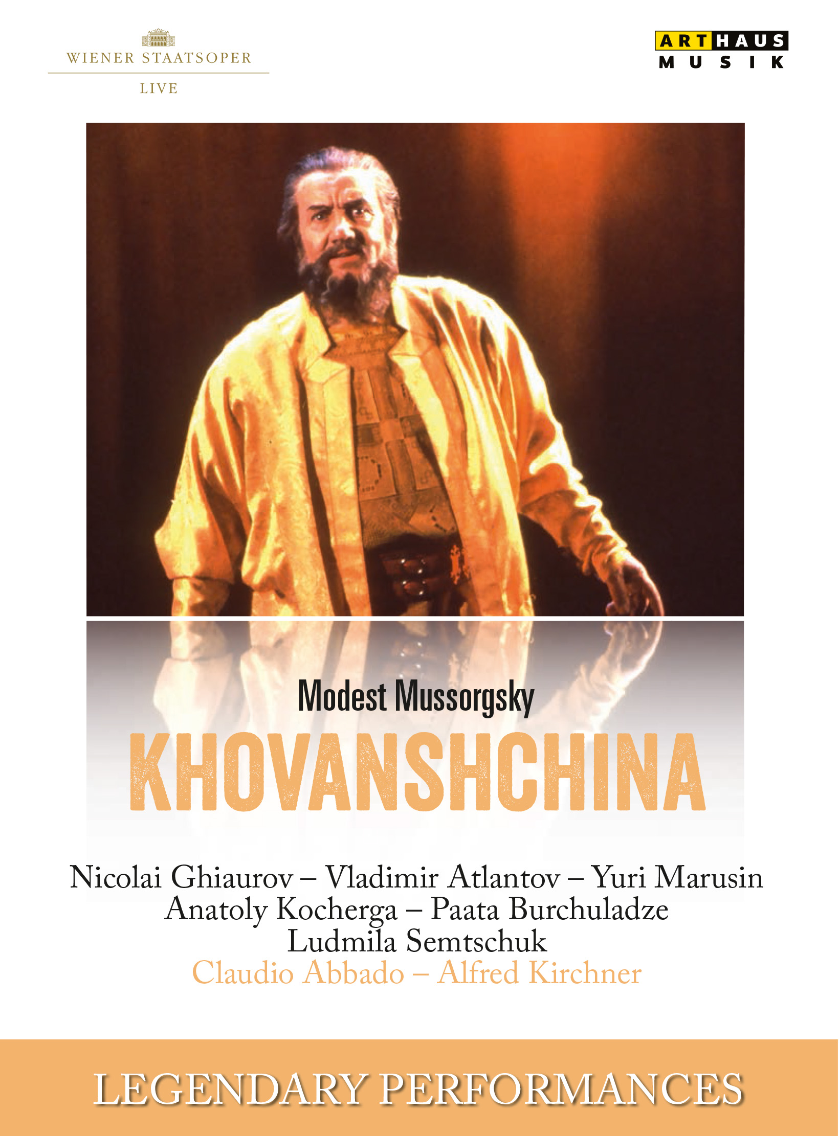 DVD Mussorgsky - Khovanshchina - Nicolai Ghiaurov, Vladimir Atlantov - Claudio Abbado