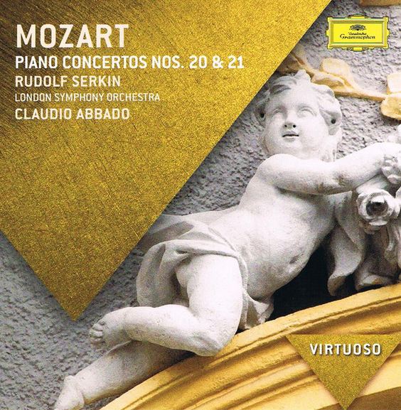 CD Mozart - Piano concertos nos. 20 & 21 - Rudolf Serkin, Claudio Abbado