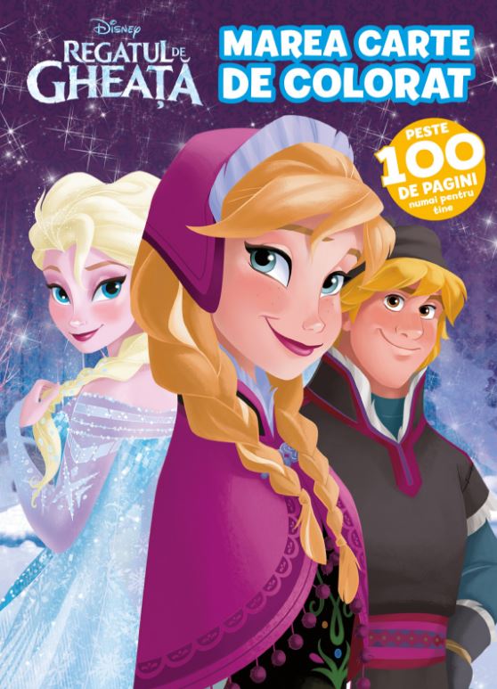 Disney Regatul de gheata - Marea carte de colorat