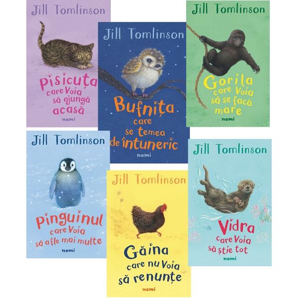 Pachet 6 carti: Povesti cu animale - Jill Tomlinson