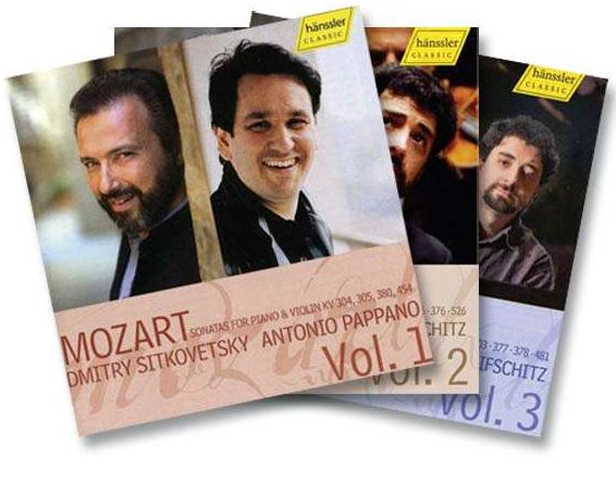 3CD Mozart - Sonatas for piano & violin complete - Dmitry Sitkovetsky, Antonio Pappano