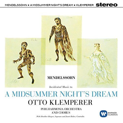 CD Mendelssohn - Incidental music to A midsummer nights dream - Otto Klemperer