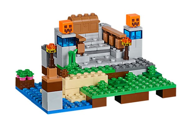 Lego Minecraft. Cutie de crafting