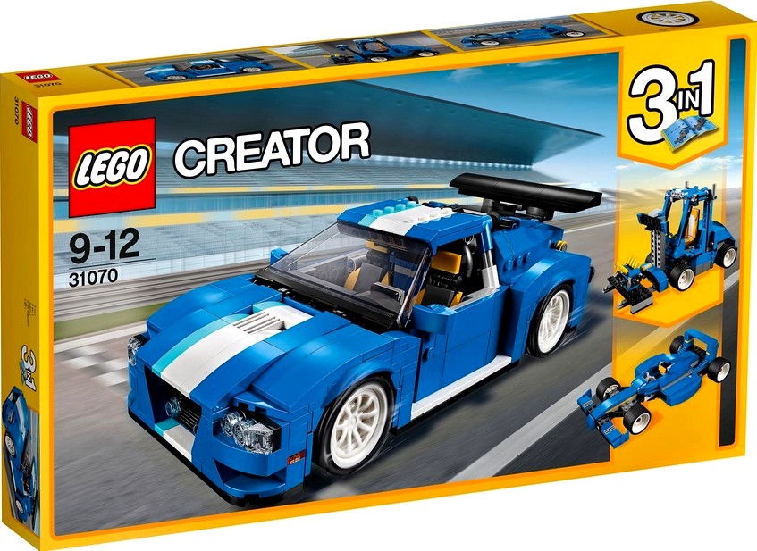 Lego Creator. Masina pentru curse de raliu Turbo