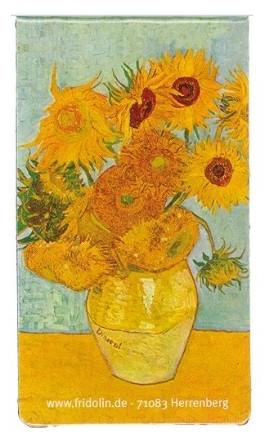 Semn de carte magnetic Sunflowers. Vincent van Gogh