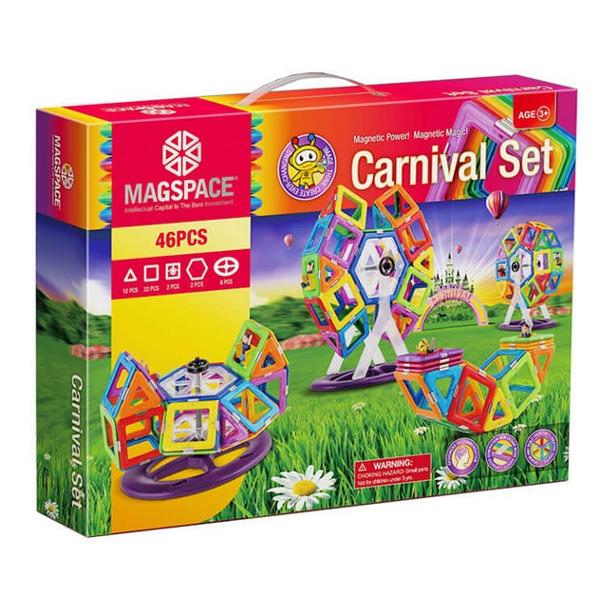 Magspace, Carnival Set. Joc magnetic de constructie 3D