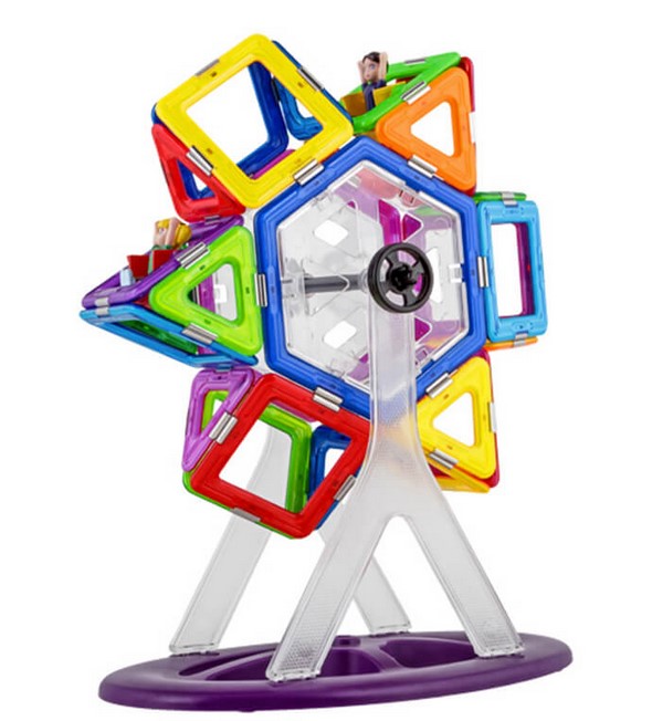 Imaginea produsului 'Magspace, Carnival Set. Joc magnetic de constructie 3D'