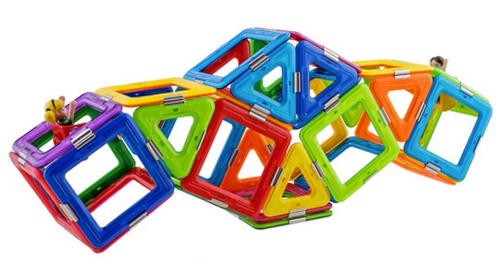 Imaginea produsului 'Magspace, Carnival Set. Joc magnetic de constructie 3D'