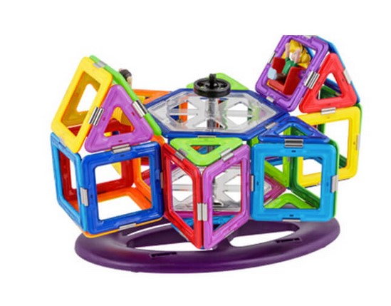 Imaginea produsului 'Magspace, Carnival Set. Joc magnetic de constructie 3D'