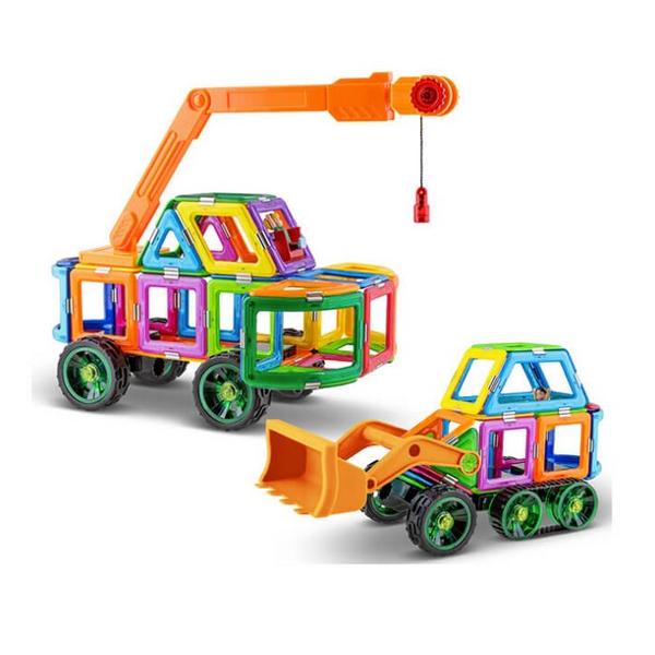 Magspace, Land Vehicles. Joc magnetic de constructie 3D