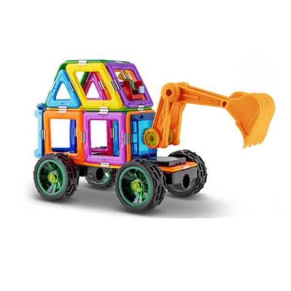 Magspace, Land Vehicles. Joc magnetic de constructie 3D
