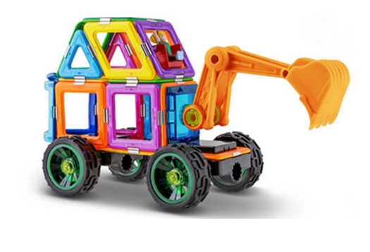 Magspace, Land Vehicles. Joc magnetic de constructie 3D