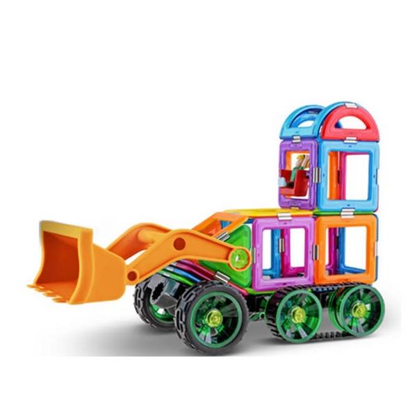 Magspace, Land Vehicles. Joc magnetic de constructie 3D